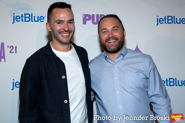 Photos: Ari'el Stachel, Reeve Carney, Eva Noblezada and More Attend the Public Theater 2021 Gala Image