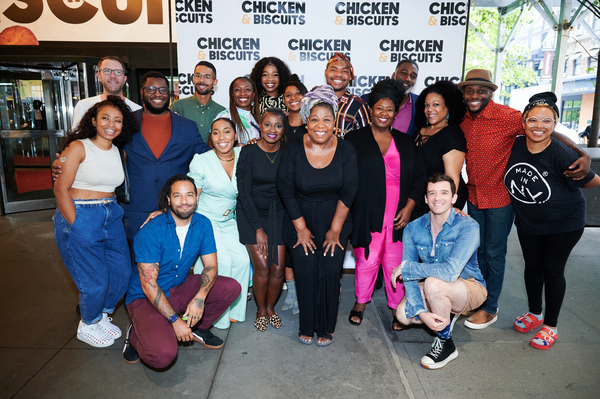 Photos: CHICKEN & BISCUITS Hosts a Picnic Outside the Circle in the Square Theatre Image