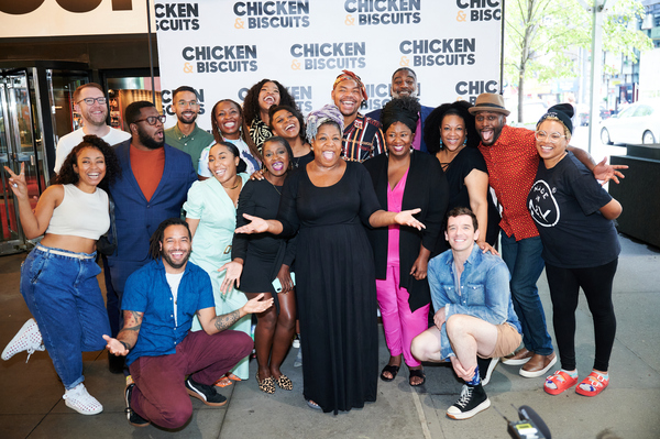 Photos: CHICKEN & BISCUITS Hosts a Picnic Outside the Circle in the Square Theatre Image