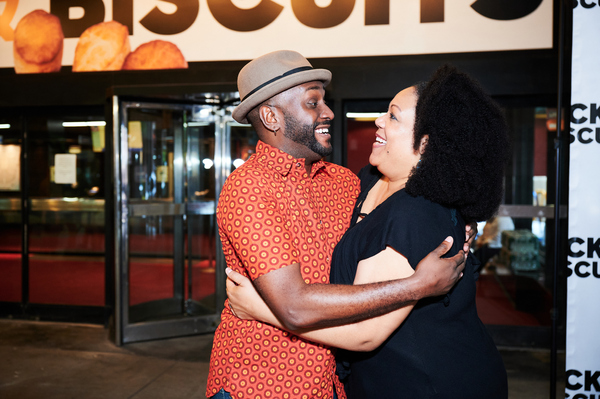 Photos: CHICKEN & BISCUITS Hosts a Picnic Outside the Circle in the Square Theatre Image