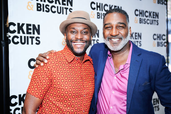 Photos: CHICKEN & BISCUITS Hosts a Picnic Outside the Circle in the Square Theatre Image