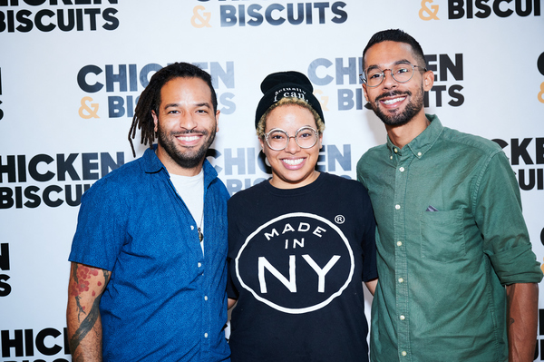 Photos: CHICKEN & BISCUITS Hosts a Picnic Outside the Circle in the Square Theatre Image