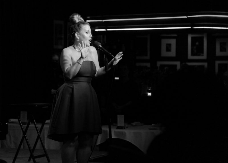 Photo Flash:  THE BROADWAY CAST OF COMPANY BENEFIT CONCERT FOR “DARKNESS RISING” at Birdland Theater  Image