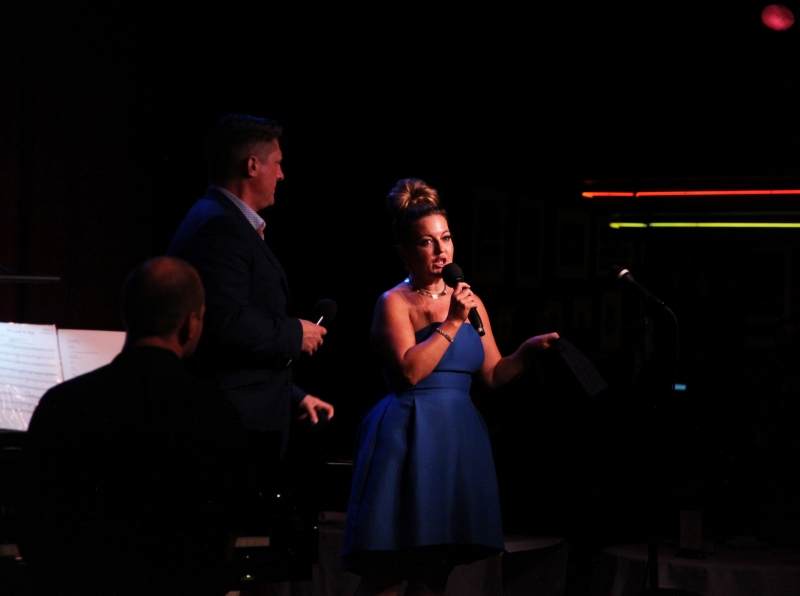 Photo Flash:  THE BROADWAY CAST OF COMPANY BENEFIT CONCERT FOR “DARKNESS RISING” at Birdland Theater  Image