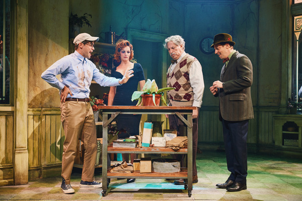 Jeremy Jordan, Tammy Blanchard, Tom Alan Robbins and Christian Borle Photo