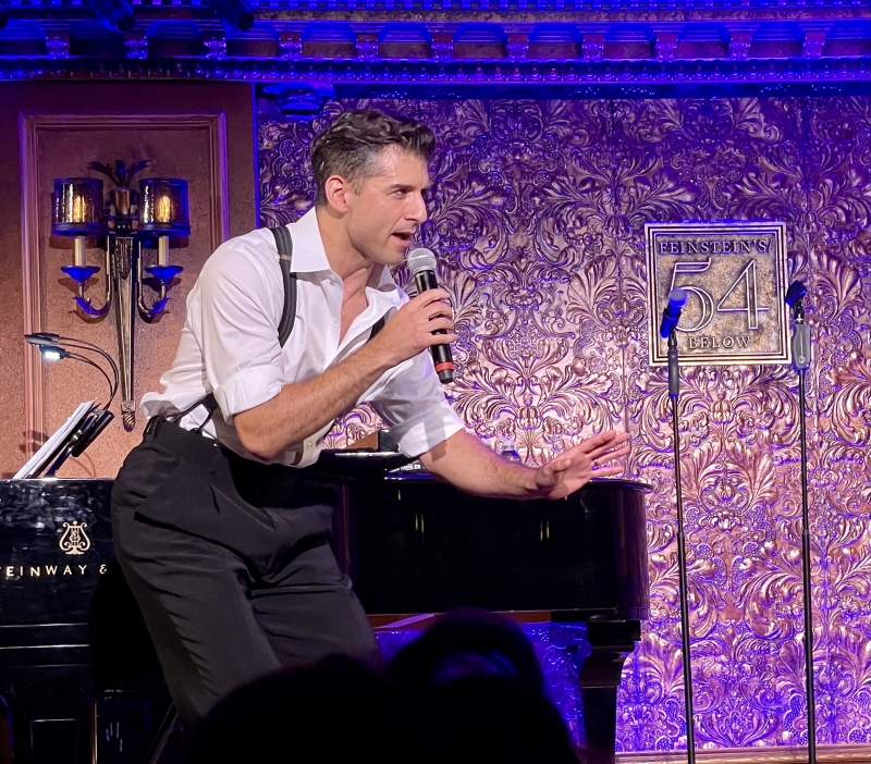 Review: TONY YAZBECK Gloriously Dances Through Life at 54 Below  Image