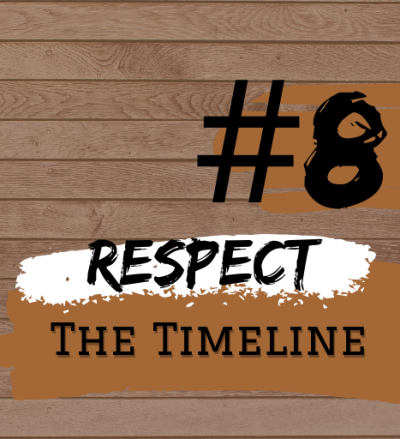 Student Blog: Summer Stock Central: Step #8| Respect The Timeline + Farewell Image