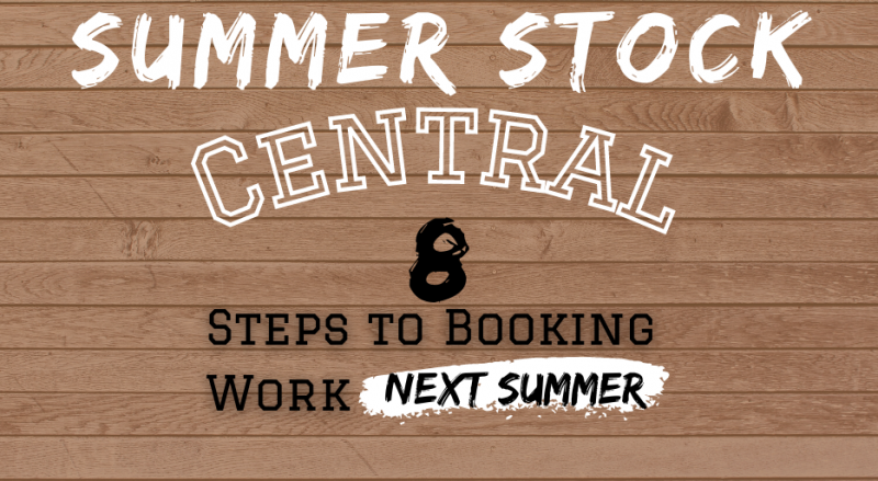 Student Blog: Summer Stock Central: Step #8| Respect The Timeline + Farewell Image