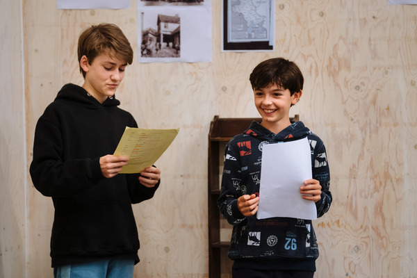 Photos: Go Inside Rehearsals for LOVE AND OTHER ACTS OF VIOLENCE at the Donmar Warehouse 