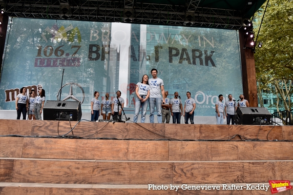 Photos: Broadway in Bryant Park Returns with the Casts of DEAR EVAN HANSEN, SIX, DIANA and More 