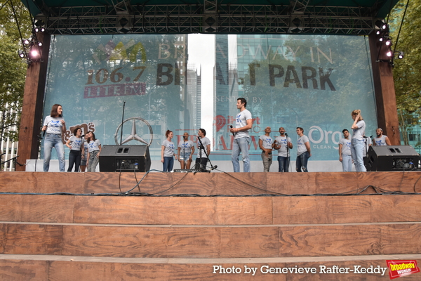 Photos: Broadway in Bryant Park Returns with the Casts of DEAR EVAN HANSEN, SIX, DIANA and More 