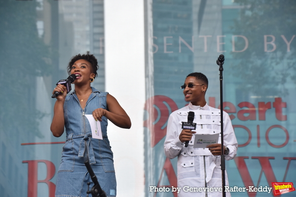 From MJ The Musical-Ayana George and Myles Frost Photo