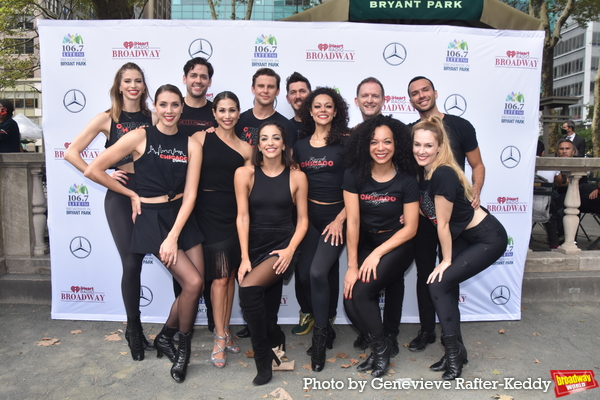 Bianca Marroquin, Ana Villafane and The Cast of Chicago that includes-  Mary Claire K Photo