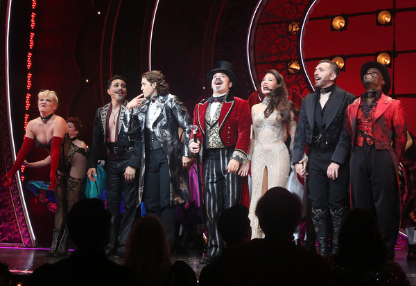 Robyn Hurder, Ricky Rojas, Aaron Tveit, Danny Burstein, Natalie Mendoza, Tam Mutu and Photo