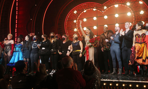 Photos: MOULIN ROUGE! Company Takes Re-Opening Night Bows! Image