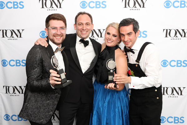 Photos: Backstage with the Winners at the 2020 Tony Awards Image