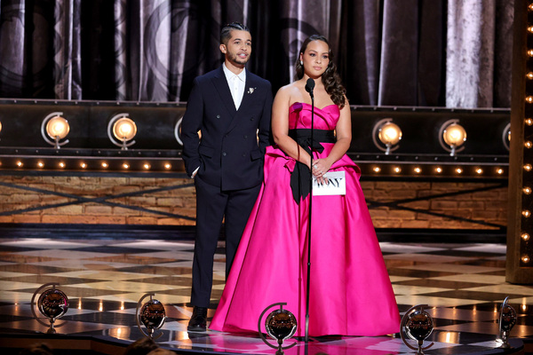 Jordan Fisher and Jasmine Cephas Jones  Photo