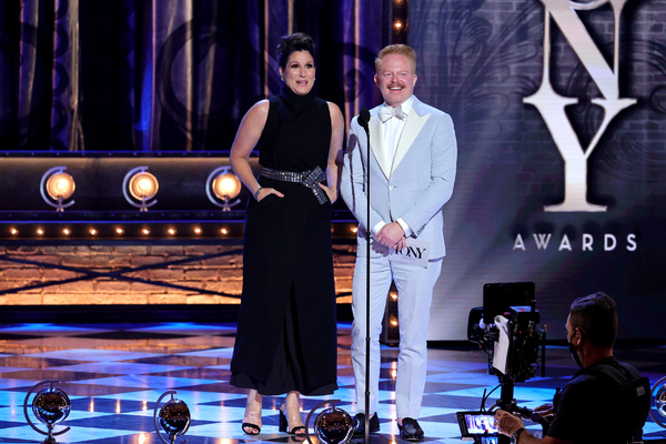 Stephanie J. Block and Jesse Tyler Ferguson  Photo