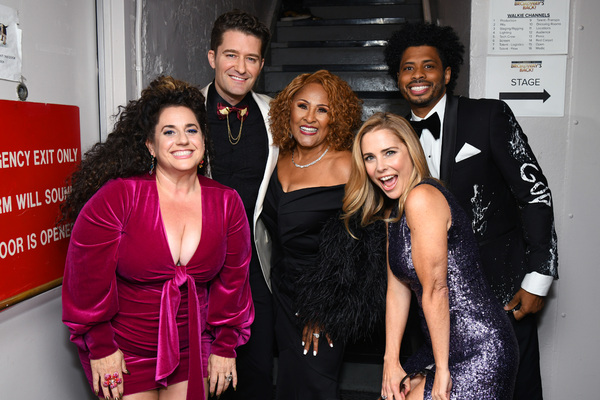 Marissa Jaret Winokur, Matthew Morrison, Darlene Love, Chester Gregory, and Kerry But Photo