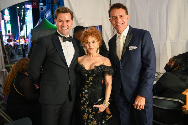 Andrew Rannells, Bernadetter Peters, Brian Stokes Mitchell  Photo