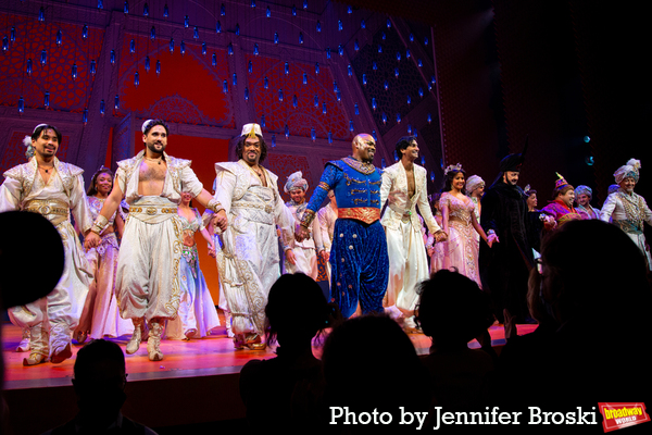 Photos: ALADDIN Reopens on Broadway; The Cast Takes Their Bows! Image