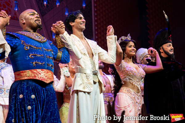 Photos: ALADDIN Reopens on Broadway; The Cast Takes Their Bows! Image