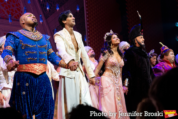 Photos: ALADDIN Reopens on Broadway; The Cast Takes Their Bows! Image