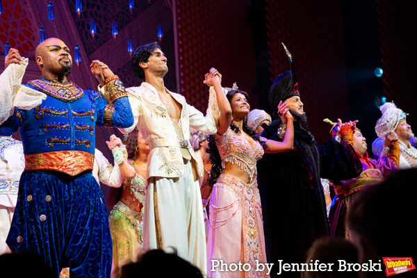 Photos: ALADDIN Reopens on Broadway; The Cast Takes Their Bows! Image