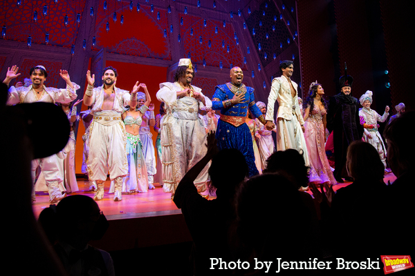 Photos: ALADDIN Reopens on Broadway; The Cast Takes Their Bows! Image