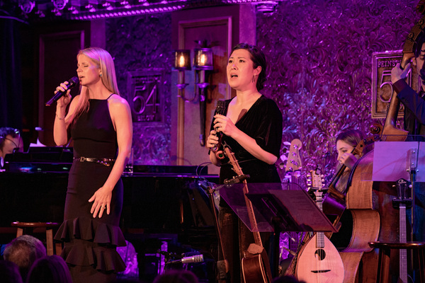 Photos: Kelli O'Hara Welcomes Ruthie Ann Miles, Jason Robert Brown, Steven Pasquale and More for Feinstein's/54 Below Solo Show Image
