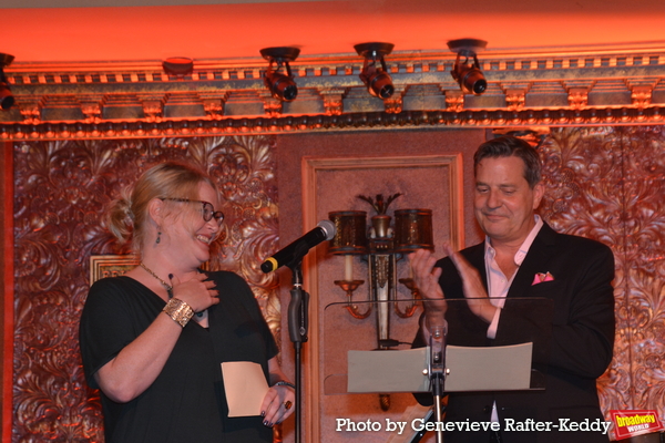Anne Swanson Honored for 20 Years with The New York Pops and Steven Reineke Photo