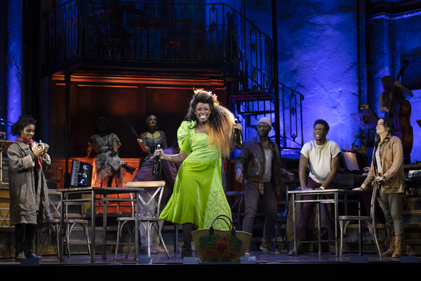 Kimberly Marable and company in the Hadestown North American Tour Photo