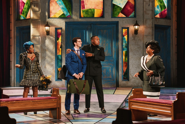 Photos: First Look at Norm Lewis, Cleo King, Michael Urie & More in CHICKEN & BISCUITS on Broadway Image