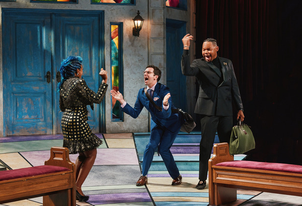 Photos: First Look at Norm Lewis, Cleo King, Michael Urie & More in CHICKEN & BISCUITS on Broadway Image