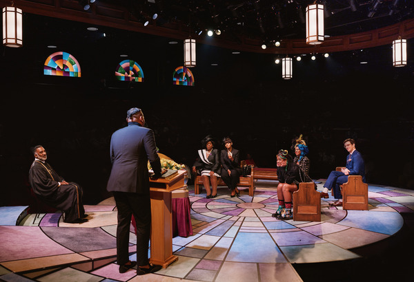 Photos: First Look at Norm Lewis, Cleo King, Michael Urie & More in CHICKEN & BISCUITS on Broadway Image
