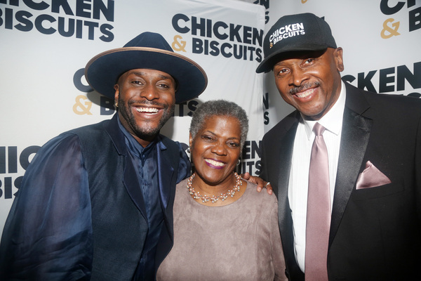 Playwright Douglas Lyons and parents Velman Lyons and Tilden Lyons  Photo