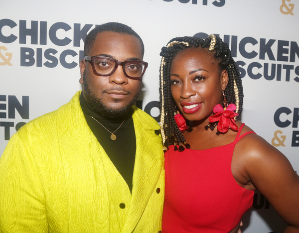 Photos: On the Opening Night Red Carpet for CHICKEN & BISCUITS Image