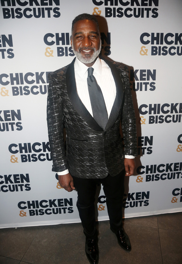 NEW YORK, NEW YORK - OCTOBER 10:  Norm Lewis poses at the opening night party for the Photo