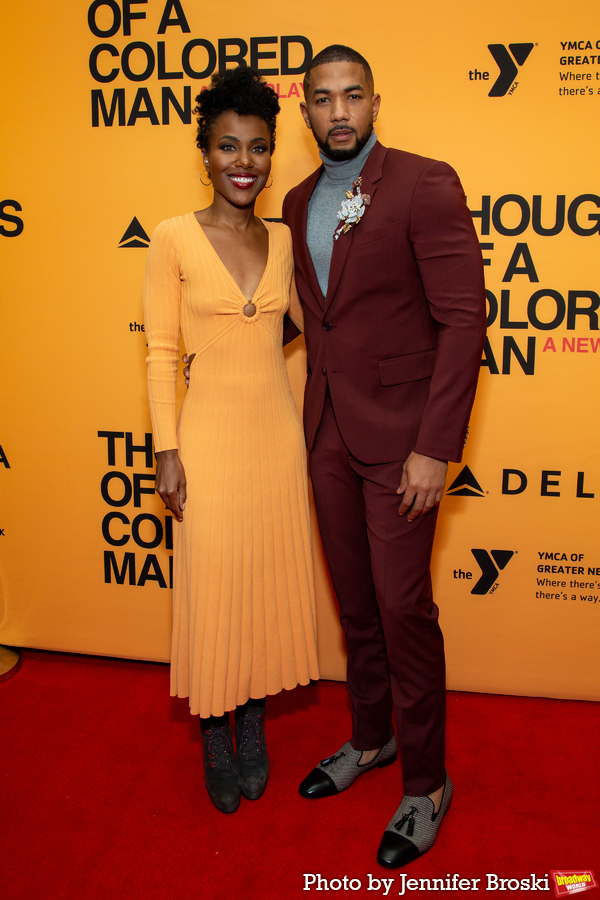 Photos: Broadway Walks the Red Carpet on Opening Night of THOUGHTS OF A COLORED MAN Image