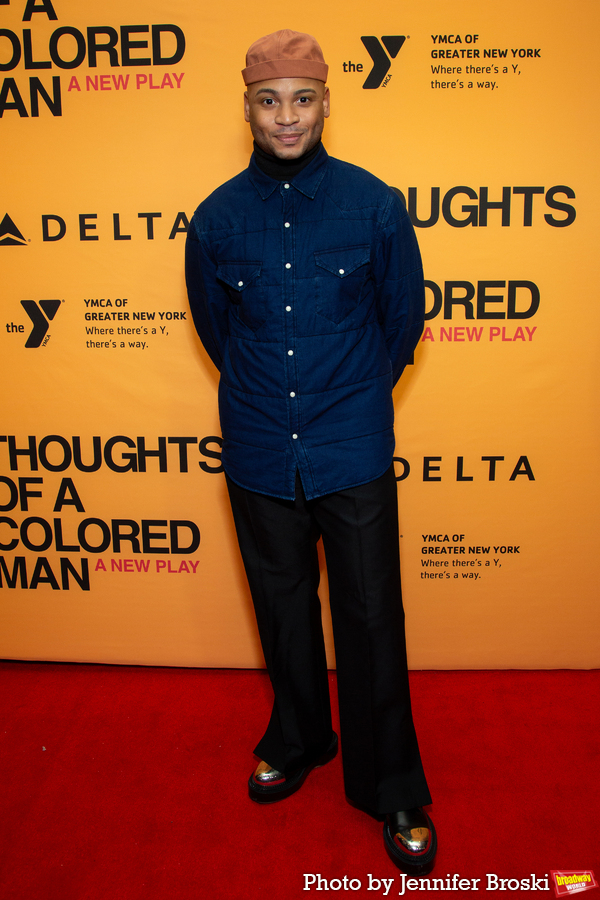 Photos: Broadway Walks the Red Carpet on Opening Night of THOUGHTS OF A COLORED MAN Image
