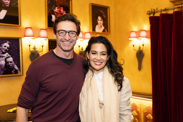 Photos: Hugh Jackman Pays a Visit to MOULIN ROUGE! THE MUSICAL Image