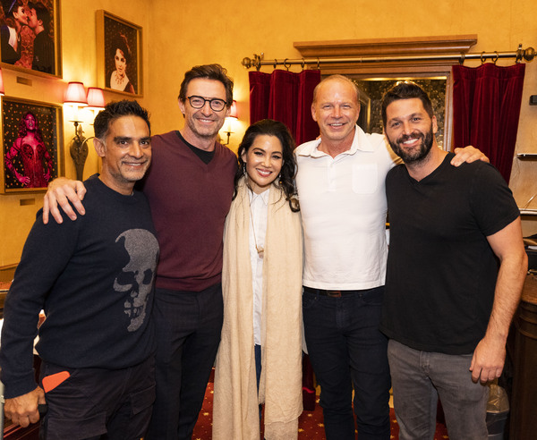 Gotham Chopra, Hugh Jackman, Natalie Mendoza, Mark Pennell & Brett Tutor Photo
