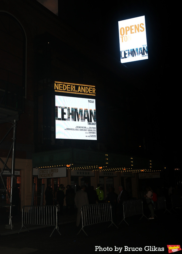 Photos: On the Opening Night Red Carpet at THE LEHMEN TRILOGY Image