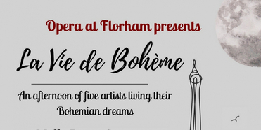 Opera At Florham Presents LA VIE BOHEME An Afternoon Of Five Artists Living Their Bohemian Photo