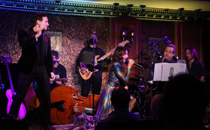 Photo Flash: Kelli Barrett and Jarrod Spector KINGS & QUEENS at Feinstein's/54 Below 