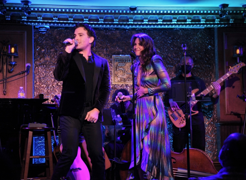 Photo Flash: Kelli Barrett and Jarrod Spector KINGS & QUEENS at Feinstein's/54 Below 