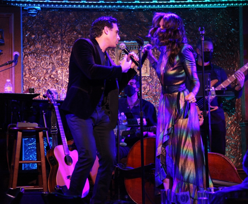 Photo Flash: Kelli Barrett and Jarrod Spector KINGS & QUEENS at Feinstein's/54 Below 