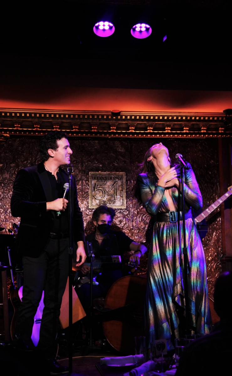 Photo Flash: Kelli Barrett and Jarrod Spector KINGS & QUEENS at Feinstein's/54 Below 