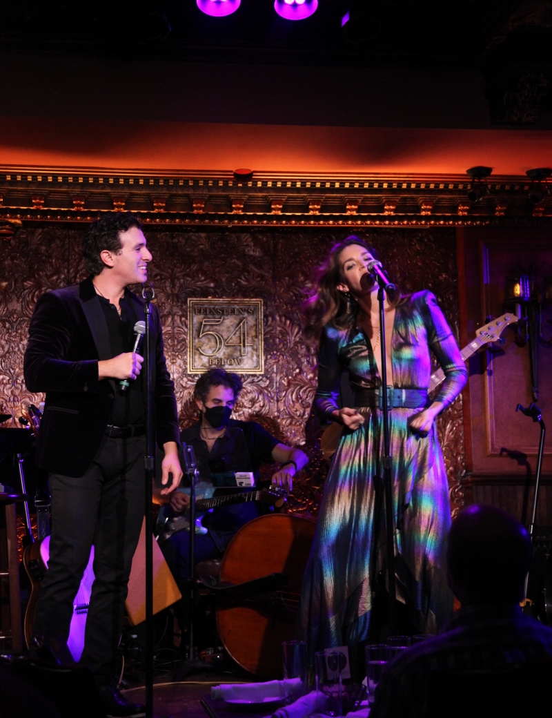 Photo Flash: Kelli Barrett and Jarrod Spector KINGS & QUEENS at Feinstein's/54 Below 