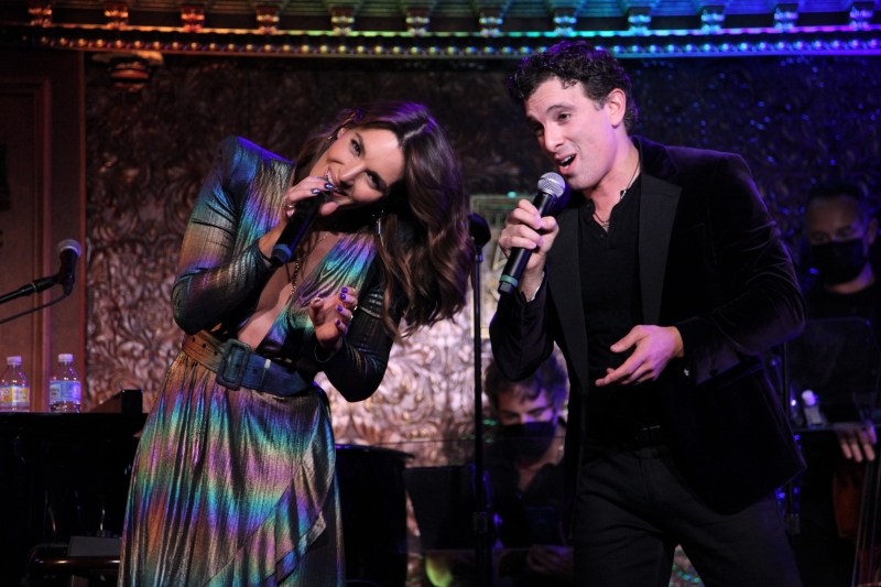 Photo Flash: Kelli Barrett and Jarrod Spector KINGS & QUEENS at Feinstein's/54 Below 